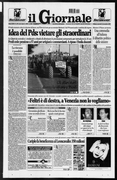 Il giornale : quotidiano del mattino